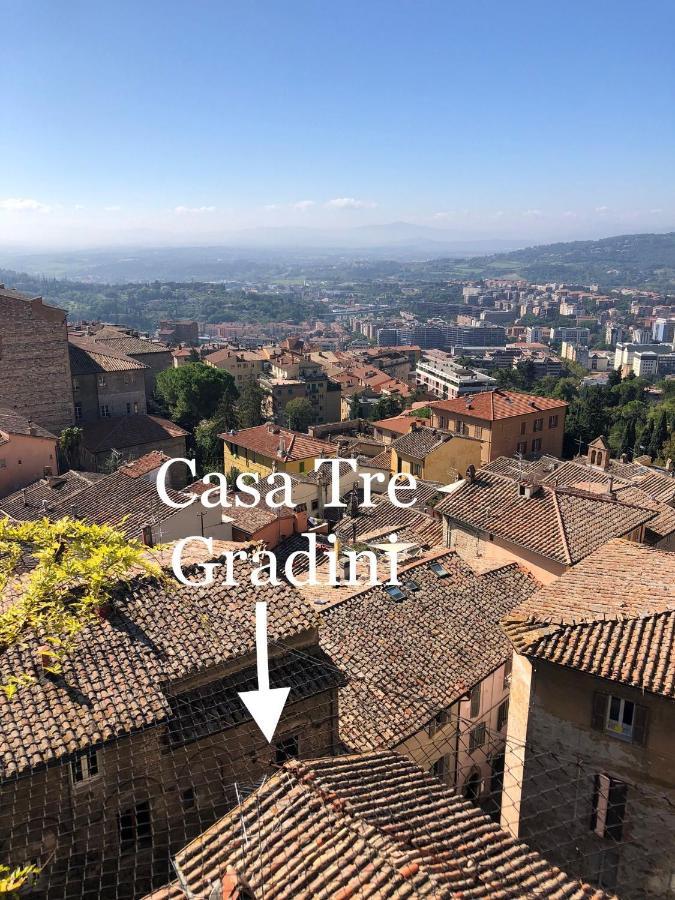 ペルージャCasa Tre Gradiniアパートメント エクステリア 写真